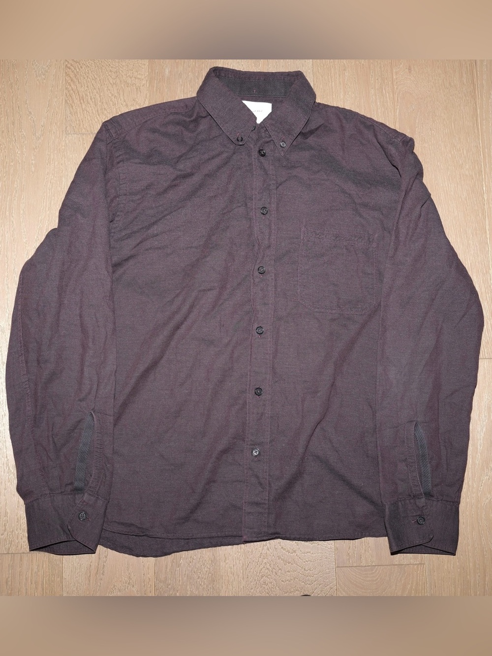 Billy Reid Cotton Cashmere Button Down Shirt – Men’s Large